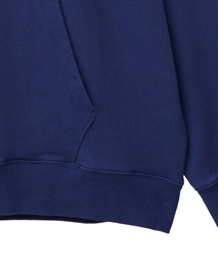 AMERICAN HOLIC フロッキーロゴプリント裏毛パーカー Navy