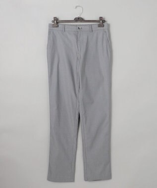 GOTAIRIKU チノ以上スラックス未満のドレス感【接触冷感/吸水速乾/ストレッチ】クールモーション コットンパンツ ライトグレー系