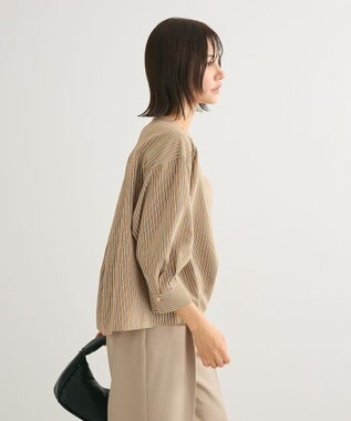 Green Parks ２ＷＡＹ　バースキッパーブラウス Stripe