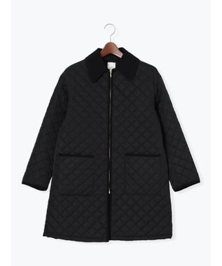 Te chichi キルティングミドルコート ブラック