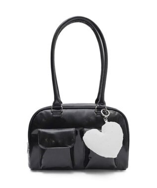 WEGO 【痛バ＆推し活】チャーム付きボストン痛バッグ