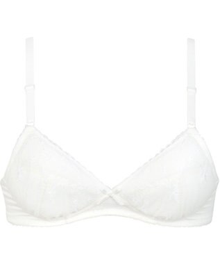 Wing ジュニア ノンワイヤーブラ Wing Teen やさしいフィット感 綿混素材(カップ肌側) 【STEP3 まるみをおびてきた胸に】 RB6136 ウイング／ワコール