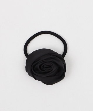 WEGO Lローズヘアゴム ブラック