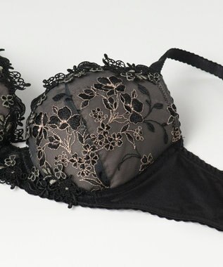 Wing ブラジャー Wing Lesiage ふっくらまる胸メイク やさしいフィット感 【2920シリーズ】 パッド有 ブラ PB2920 ウイング／ワコール ブラック