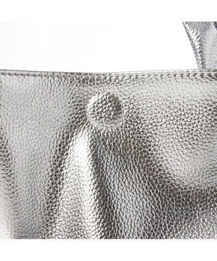 UNBILLION カシュカシュ cachecache / ワンハンドルラウンドバッグ シルバー