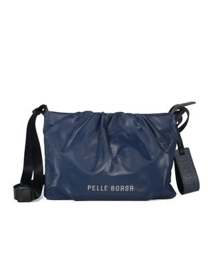 PELLE BORSA ギャザーボディバッグ Cheers チアーズ 4655 ネイビー