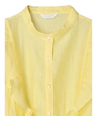 Green Parks フリルブラウス Yellow