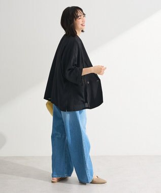 Green Parks 【適ON】シアーシャツジャケット Black