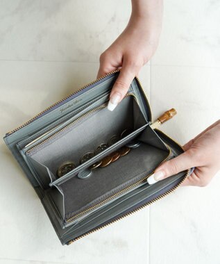 ACE BAGS & LUGGAGE 【大容量・新色登場】 Jewelna Rose フォリー 本革 長財布 15147 ピンクベージュ