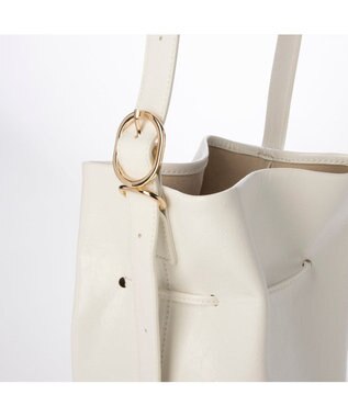 UNBILLION カカトゥ kakatoo / ドロストバゲットバッグ アイボリー