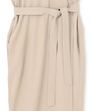BEIGE， 【洗える・L-size】CINDY / ラップワンピース Sand x Black