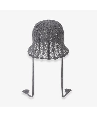 林八百吉商店 un chapeau スカラップサーモハット チャコール