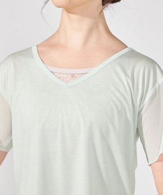 Chacott Tシャツ アイスグリーン