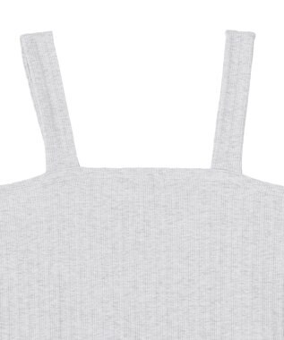 AMERICAN HOLIC 【マルチ機能】ベアタンクトップ Light Gray Mixture