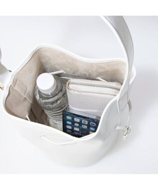 UNBILLION カカトゥ kakatoo / ドロストバゲットバッグ アイボリー