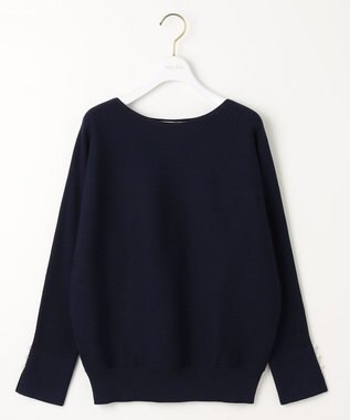 ANY SIS S 【洗える】ドルマンスリーブ ニット ネイビー
