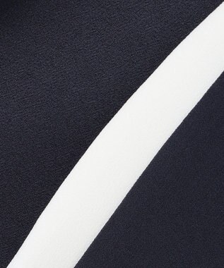 BEIGE， CINDY / ダブルカラージャケット Navy × White