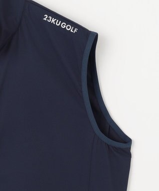 23区GOLF 【MEN】【ストレッチ/撥水】ライトベスト 清涼感と機能性 暑い季節もさわやかに ネイビー系