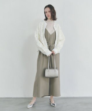 YECCA VECCA メリージェーンストラップパンプス Silver