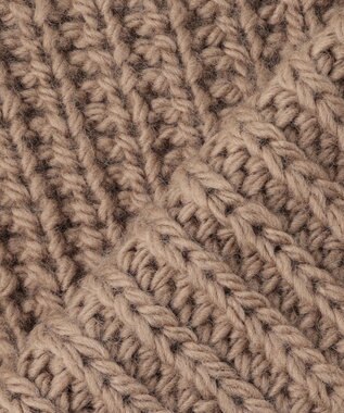 uncrave ハンドニット カーディガン モカ