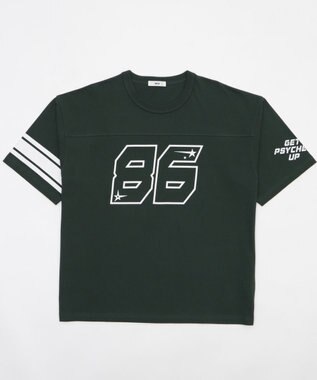 WEGO ヘビーウェイトナンバリングBIG　T（SS） ダークグリーン