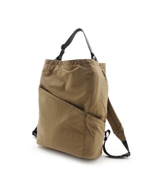 MioFIRANO SILHOUETTE S001 バックパック リュック 3WAY はっ水 A4サイズ対応 BROWN