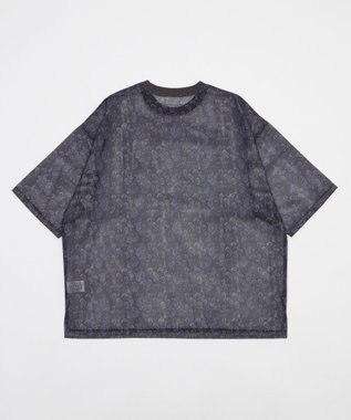 WEGO 【2点SET】メッシュパターンアンサンブルPOシャツ（SS） 柄2