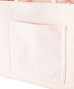 Maison de FLEUR ツイードキャリーオントートバッグ Pink