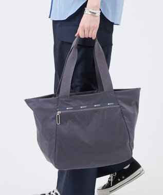 LeSportsac ESSENTIAL E/W ZIPTOP TOTE/シャドウグレーC シャドウグレーC