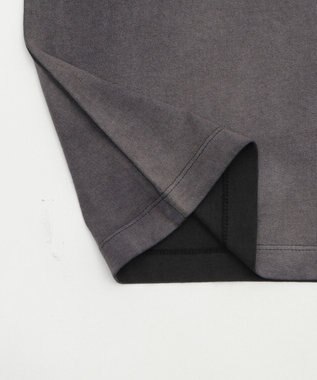 WEGO 【ユニセックス着用ITEM/MLサイズ展開】グラデーションワンポイントT（SS） ブラックその他