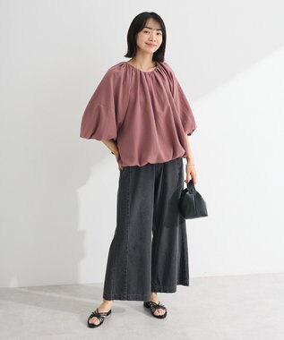 Green Parks ・ＥＬＥＮＣＡＲＥ　ＤＵＥ　バルーンブラウス Pink