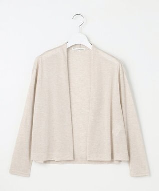 23区 【一部店舗限定/洗える】マルチ機能 シアー クロップド カーディガン ベージュ系