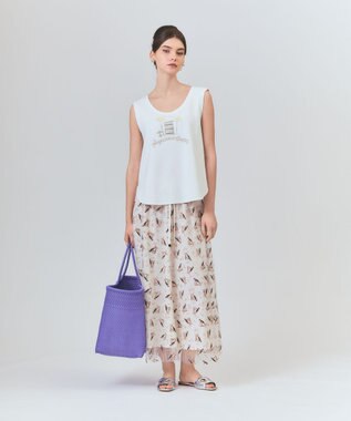 GRACE CONTINENTAL PUP  メルカドバッグL パープル