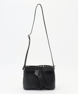 LA BAGAGERIE 【maison vert】 【超軽量・多収納】バイカラーリボンショルダーバッグ