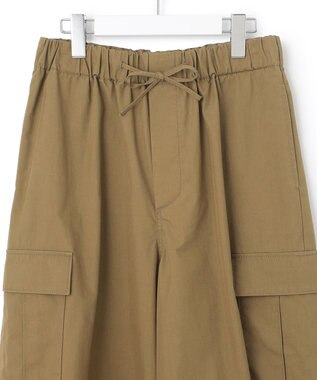 23区 L 【SLOW/一部店舗限定】ハイカウントギャバ パラシュート カーゴパンツ モスグリーン系