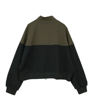 YECCA VECCA 【上下着用可能】2wayインバーテッドライトブルゾン Khaki