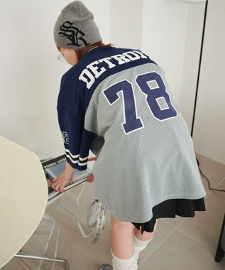 WEGO ゲームデザインビッグT ネイビー