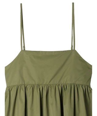 Green Parks ナイロンキャミワンピース Khaki