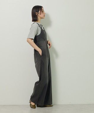 Green Parks ・ＳＵＧＡＲ　ＳＰＯＯＮ　デニムコルセットオールインワン Black