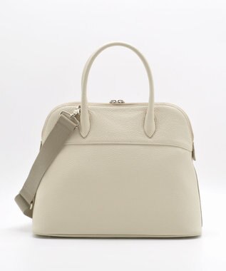 blancle シュリンクレザー  エンベディッド2WAYボストン LIGHT BEIGE