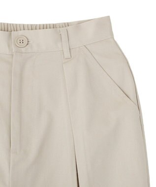 earth music&ecology チノタックパンツ Beige