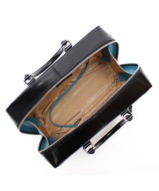 A.D.M.J. 【牛革】カルヴィ/イタリアンレザーボストンM ネグロ