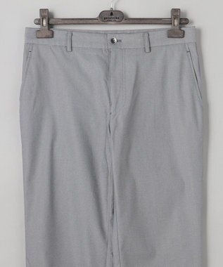 GOTAIRIKU チノ以上スラックス未満のドレス感【接触冷感/吸水速乾/ストレッチ】クールモーション コットンパンツ ライトグレー系