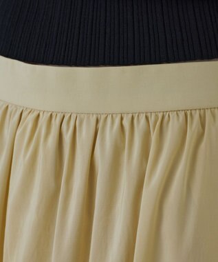 GRACE CONTINENTAL ティアードロングスカート イエロー
