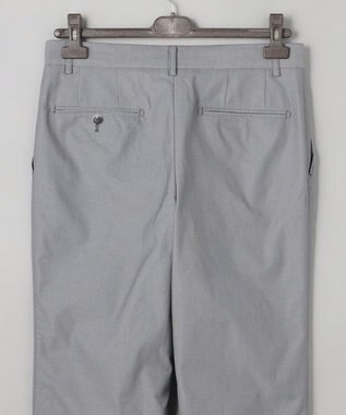 GOTAIRIKU チノ以上スラックス未満のドレス感【接触冷感/吸水速乾/ストレッチ】クールモーション コットンパンツ ライトグレー系