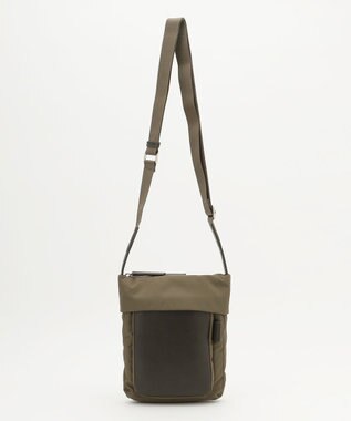 Y'SACCS リサイクルナイロン×カウレザー ラップポシェット