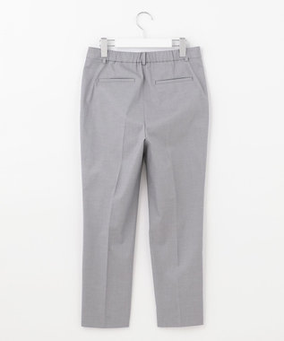 J.PRESS LADIES 【洗える・撥水・防汚】コットンFITTYシャーク テーパード パンツ ライトグレー系