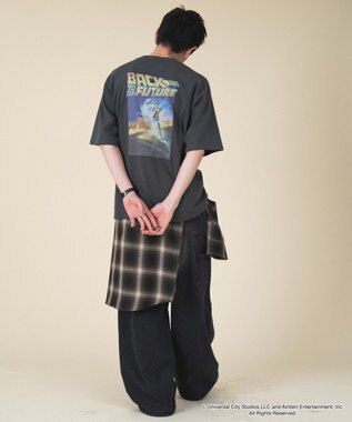 WEGO 【新柄追加/BACK　TO　THE　FUTUR/ユニセックス着用ITEM/SMLサイズ展開】BACK　TO　THE　FUTURE　グラフィックT（S） 柄2
