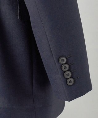 GOTAIRIKU 【山栄毛織】ウールモヘア ネイビー系8