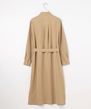 J.PRESS LADIES S ピーチポプリン ワンピース キャメル系